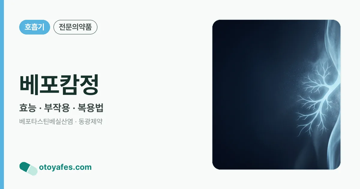 베포캄정 정리 썸네일