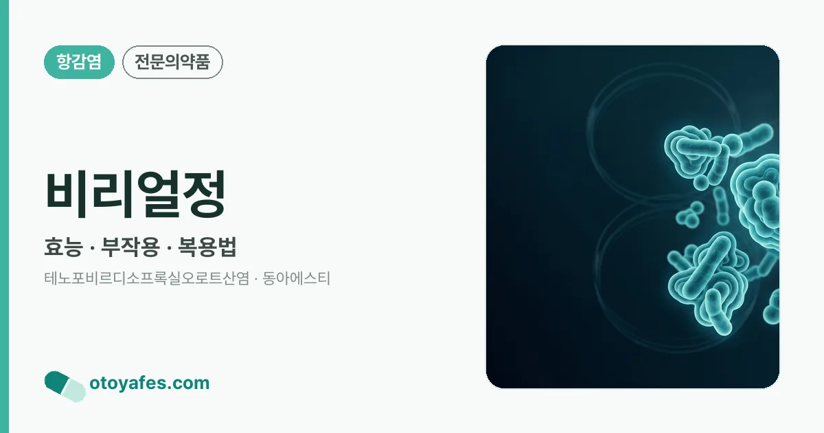 비리얼정 정리 썸네일