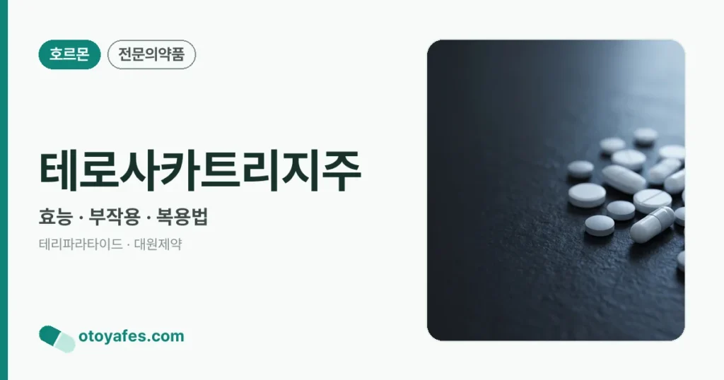 테로사카트리지주 정리 썸네일
