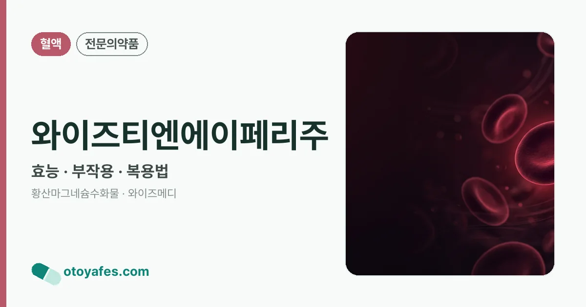 와이즈티엔에이페리주 정리 썸네일