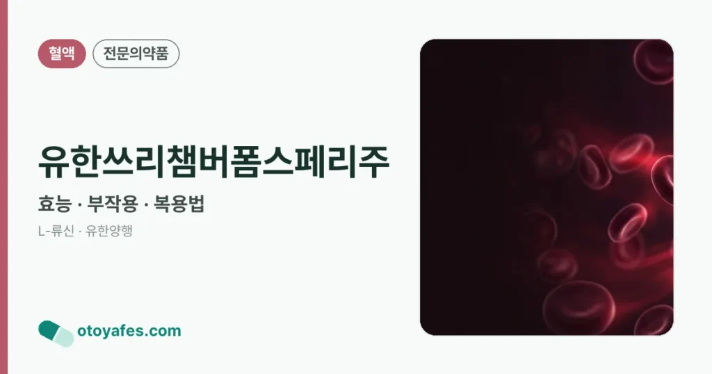 유한쓰리챔버폼스페리주 정리 썸네일