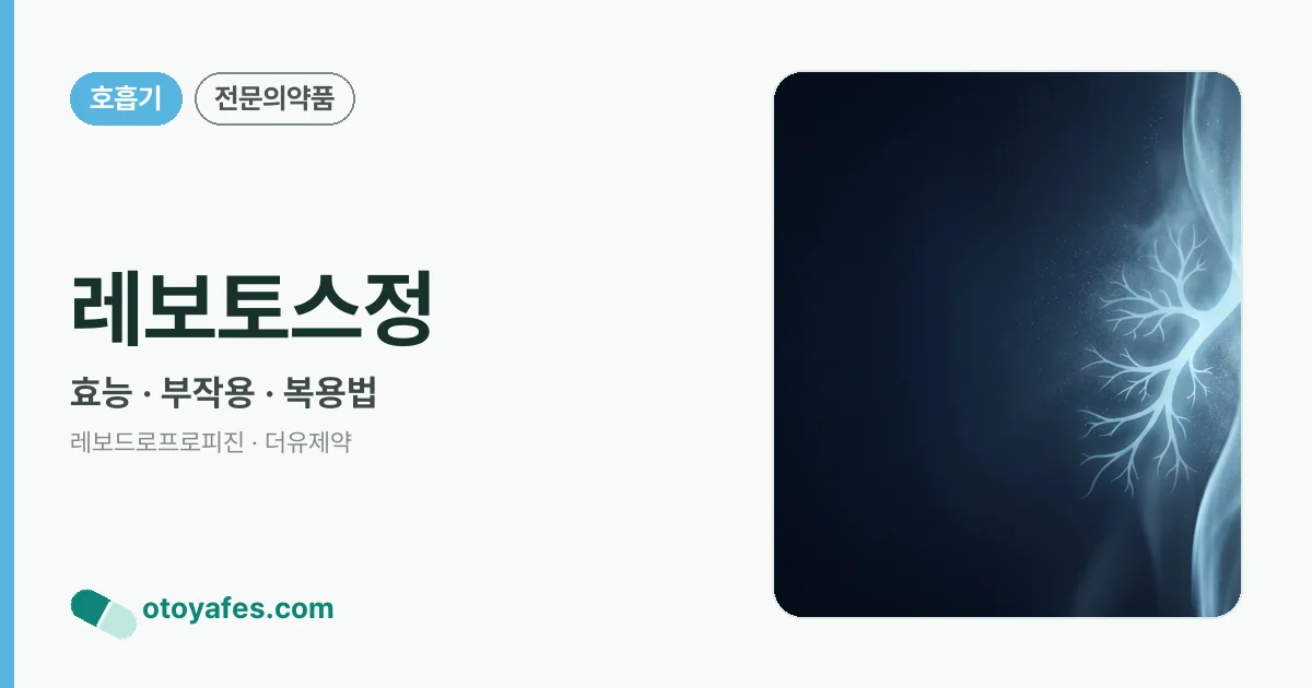 레보토스정 정리 썸네일