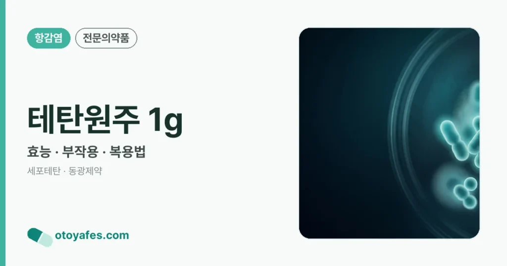 테탄원주 1g 정리 썸네일