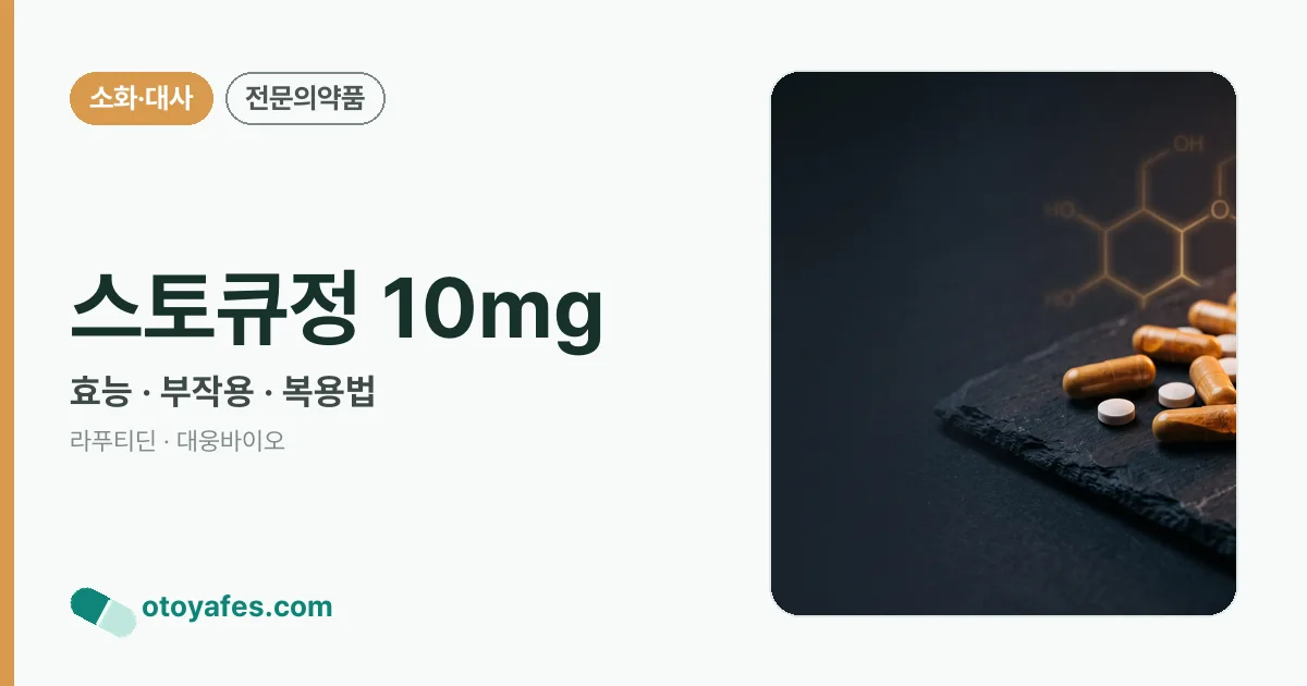 스토큐정 10mg 정리 썸네일