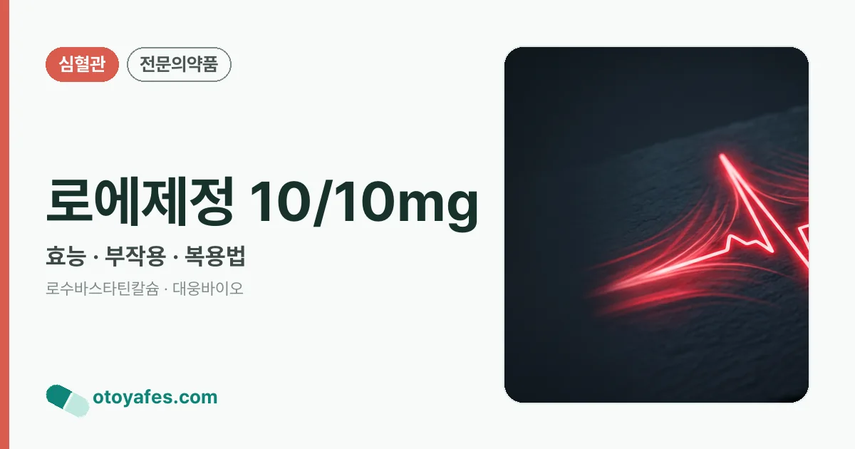 로에제정 10/10mg 정리 썸네일