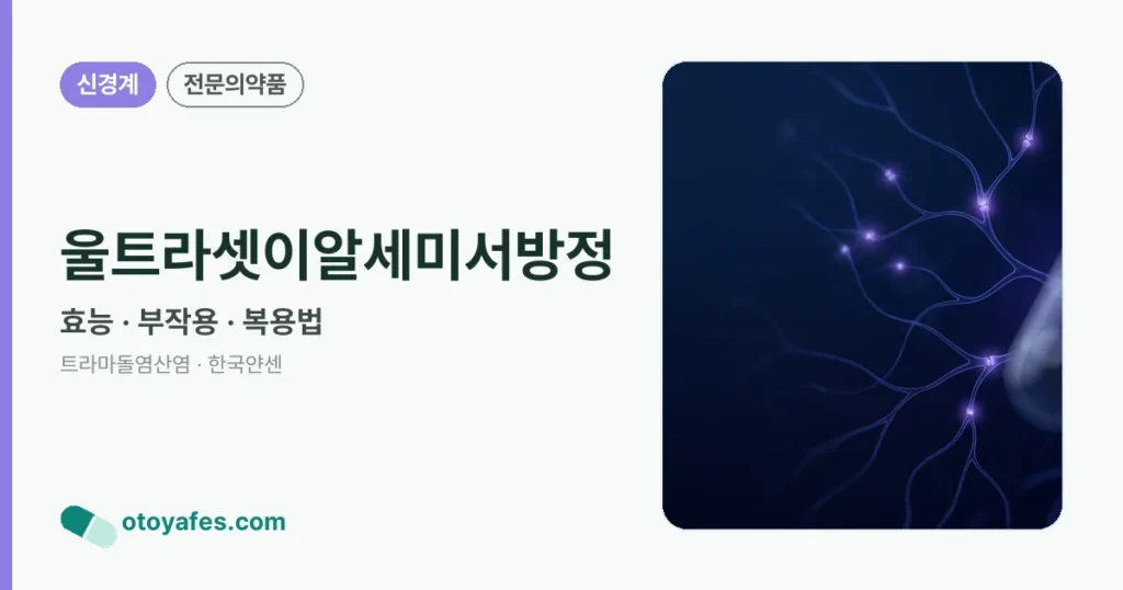 울트라셋이알세미서방정 정리 썸네일