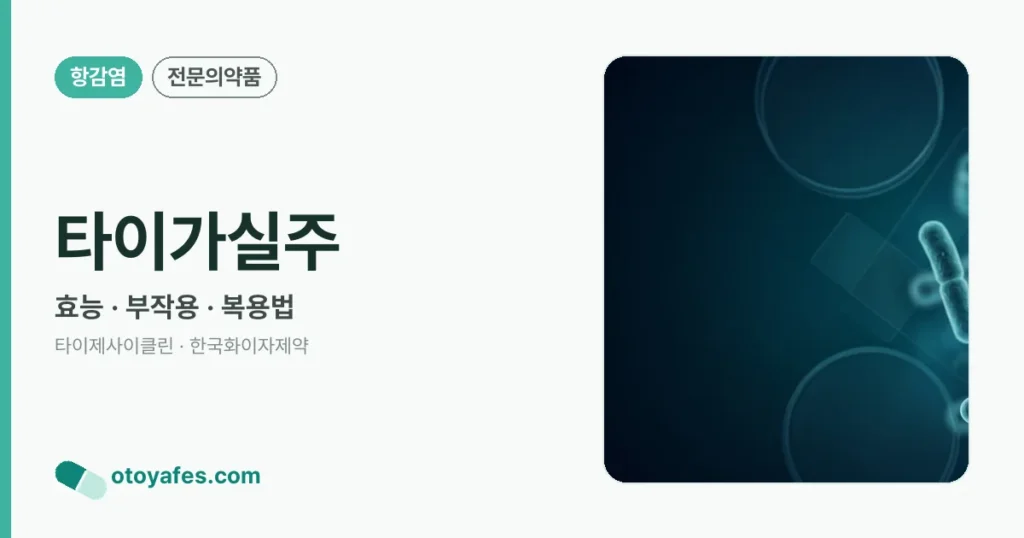 타이가실주 정리 썸네일