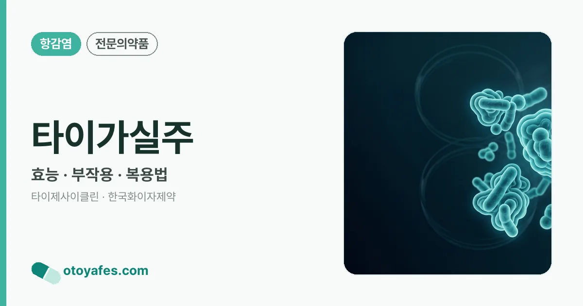 타이가실주 정리 썸네일
