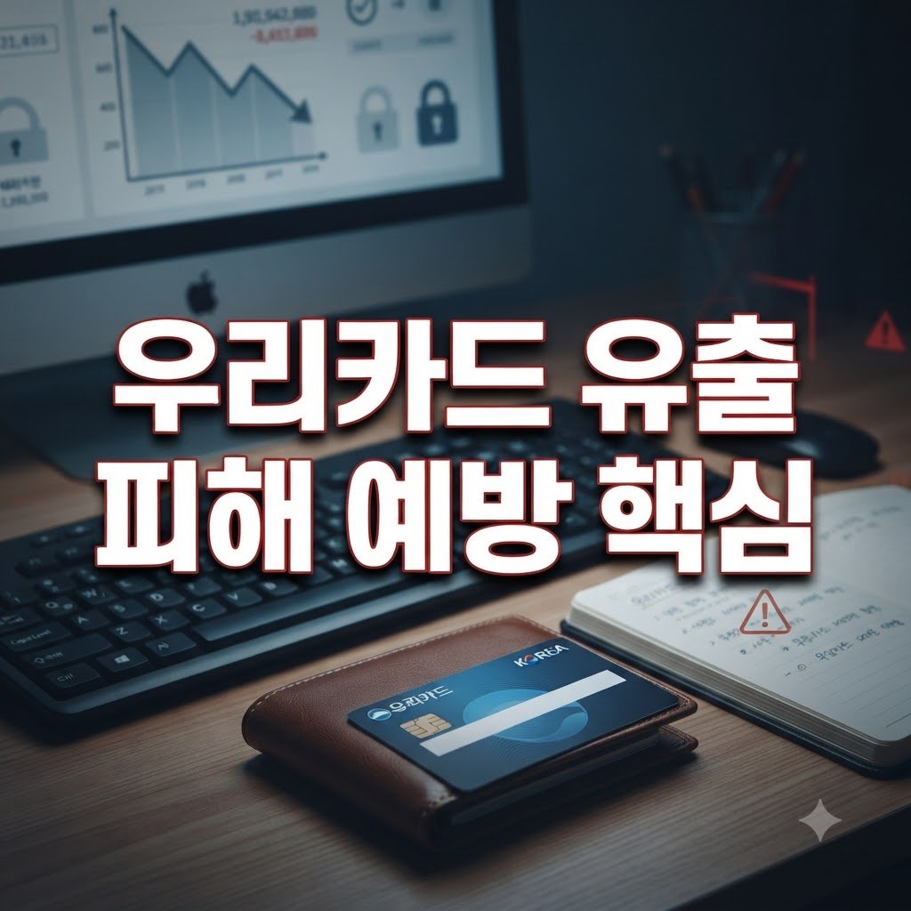 우리카드 개인정보 유출 범위와 피해 예방법 핵심만 확인