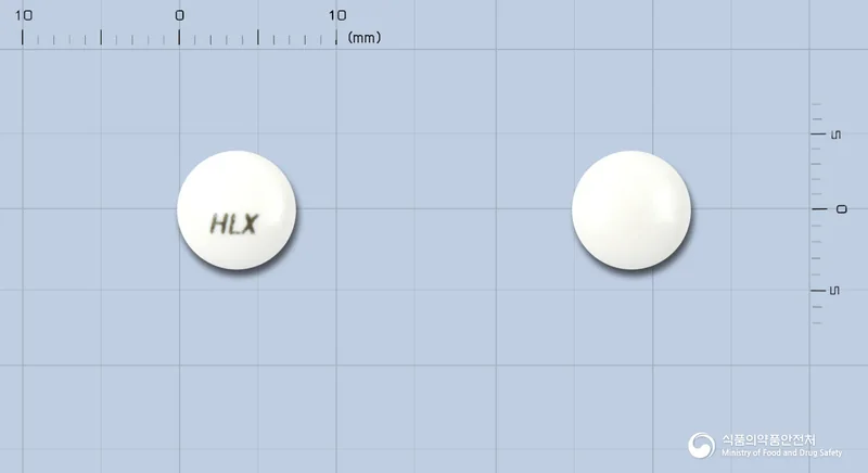 할록신정100밀리그램 실물 사진